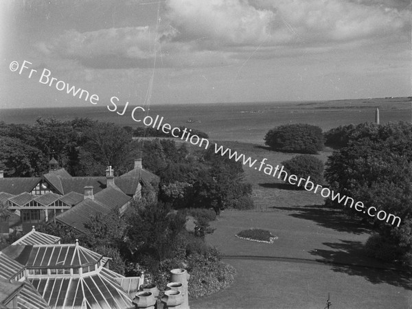 CROSS & PASSION CONVENT VIEWS OF LARNE HARBOUR FROM TOWER OF CONVENT